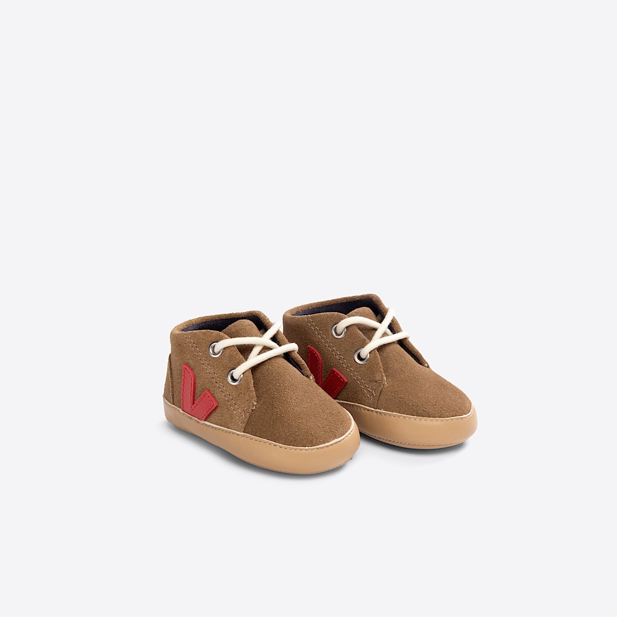 veja baskets baby suède marron BB0303265 Top view