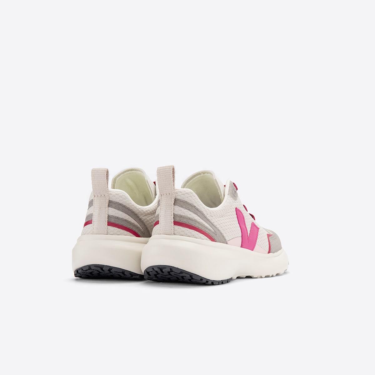 veja sneakers small-canary-el recycled grey YE0103043 Back view