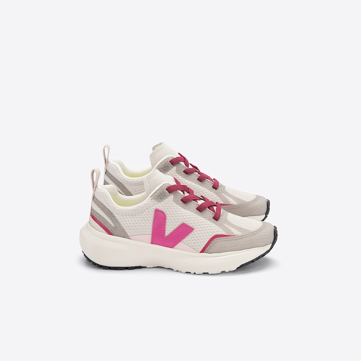 veja sneakers small-canary-el recycled grey YE0103043 Lateral view