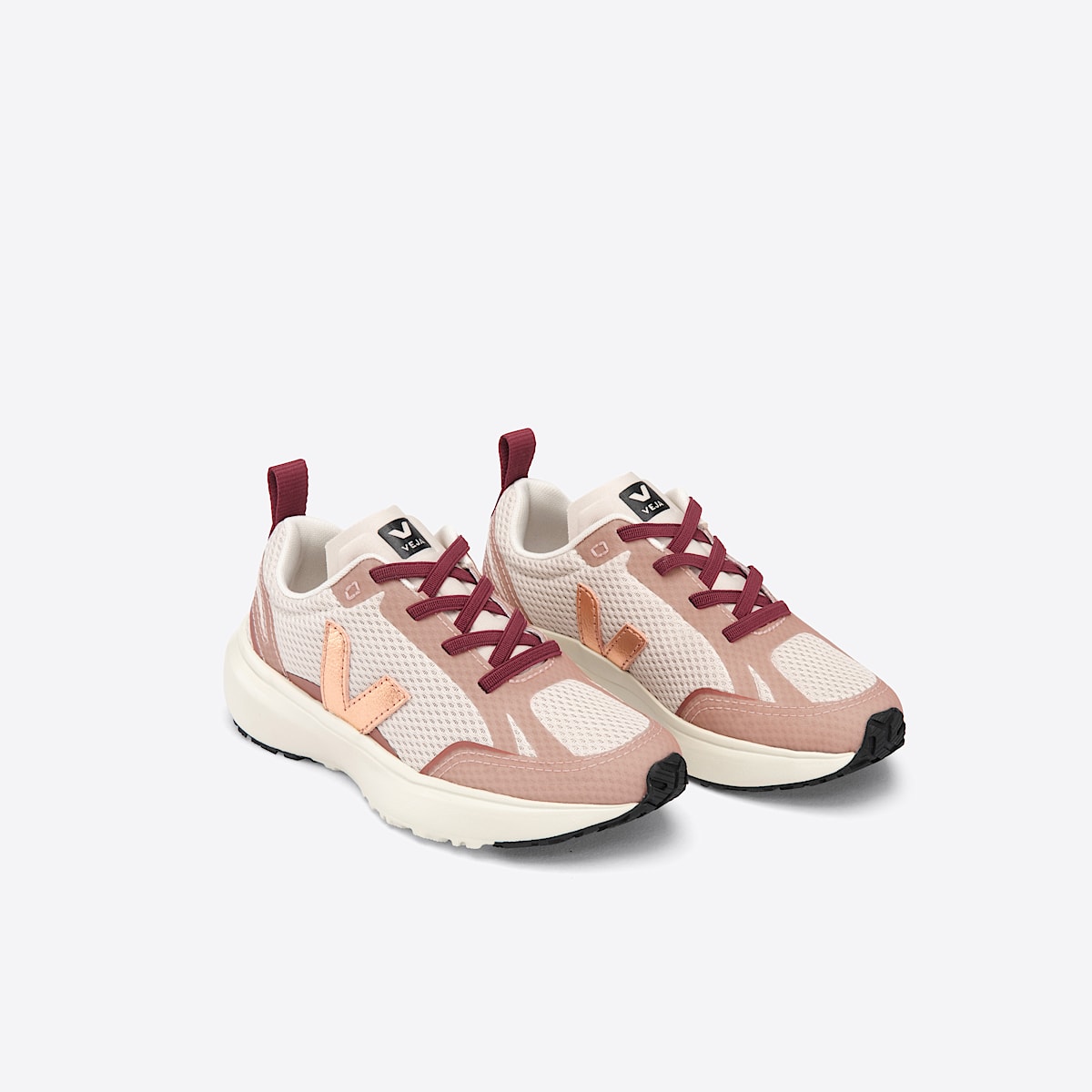 veja sneakers small-canary-el recycled pink YE0103089 Top view