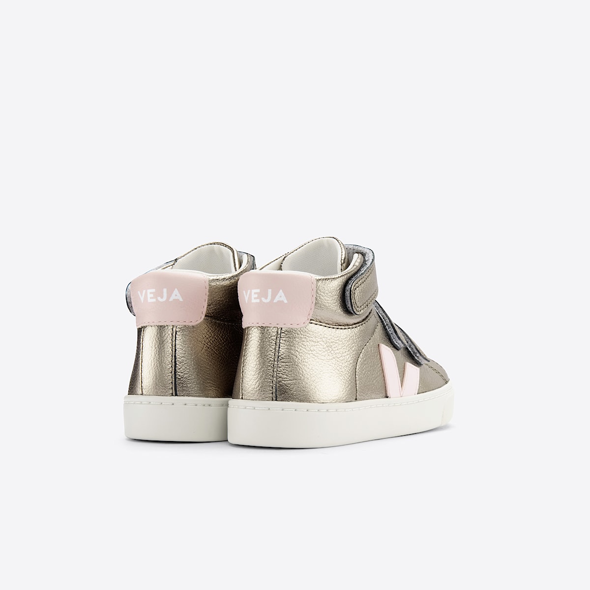 veja sneakers small-esplar-mid leather bronze MV0503018 Back view