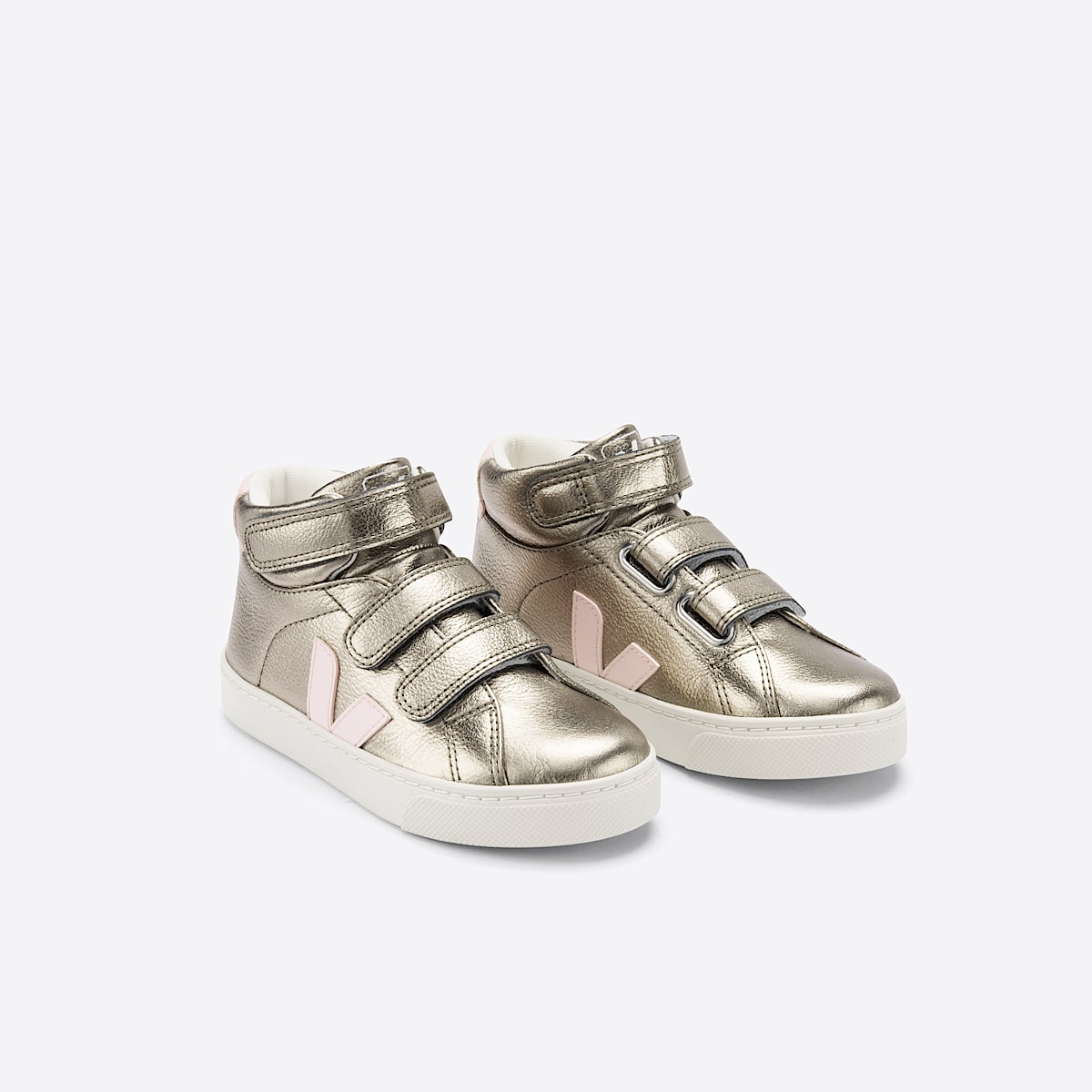 veja sneakers small-esplar-mid leather bronze MV0503018 Top view