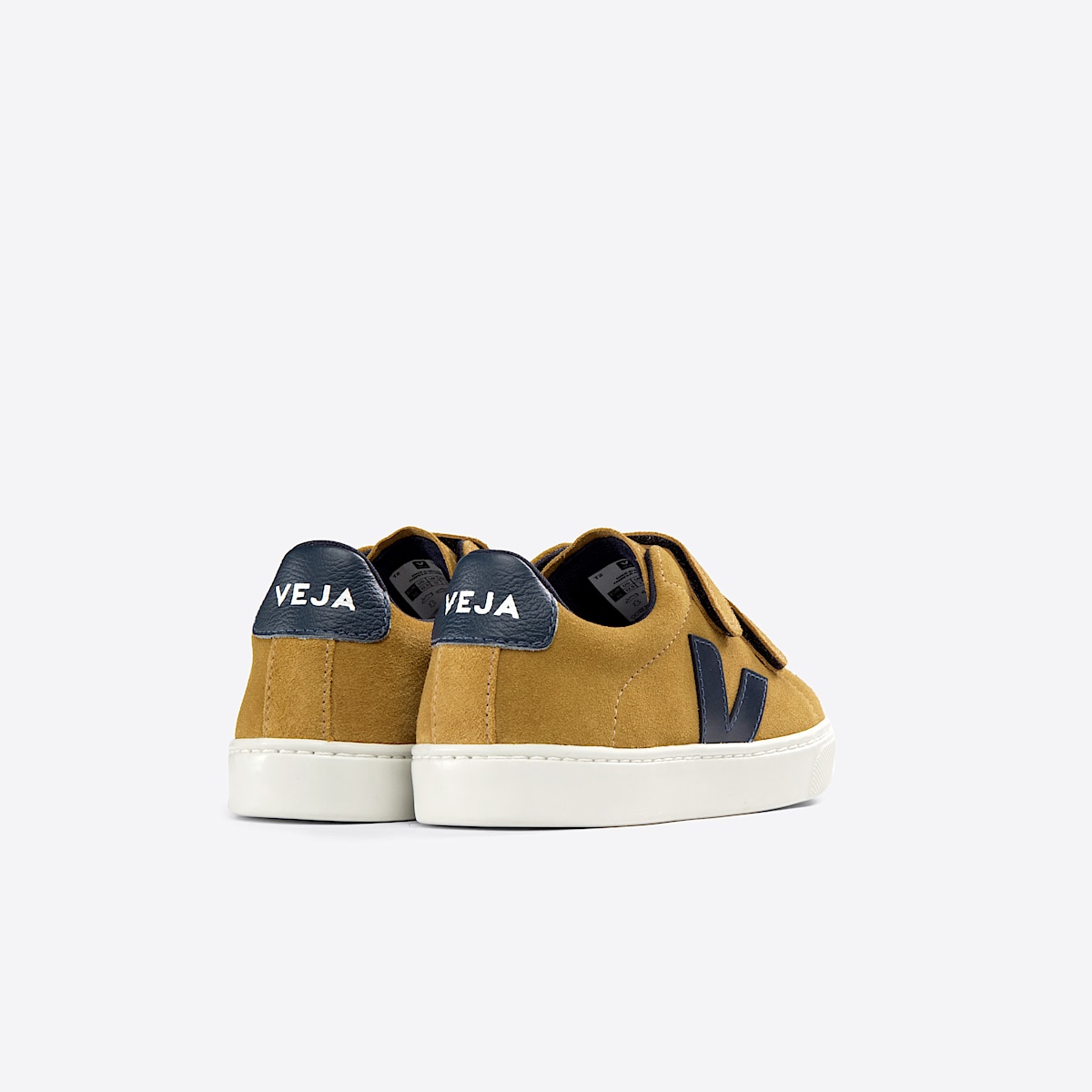 veja baskets small-esplar suède marron SV0303053 Back view