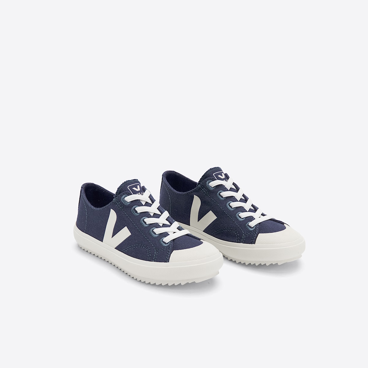 veja sneakers small-flip-el organic-cotton blue FL0103071 Top view