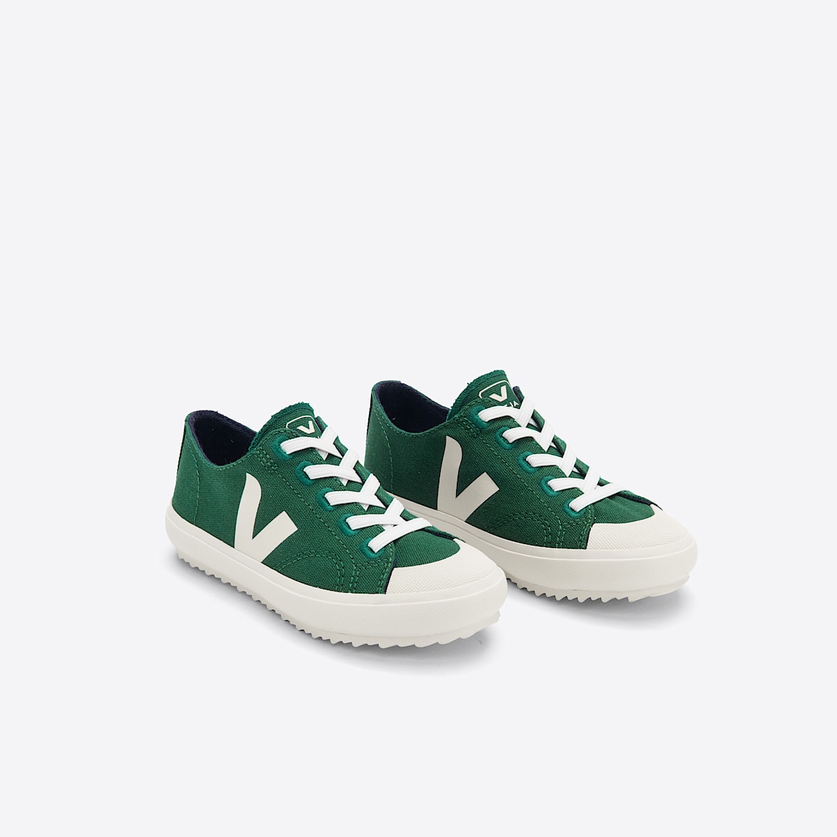 veja sneakers small-flip-el organic-cotton green FL0103060 Top view