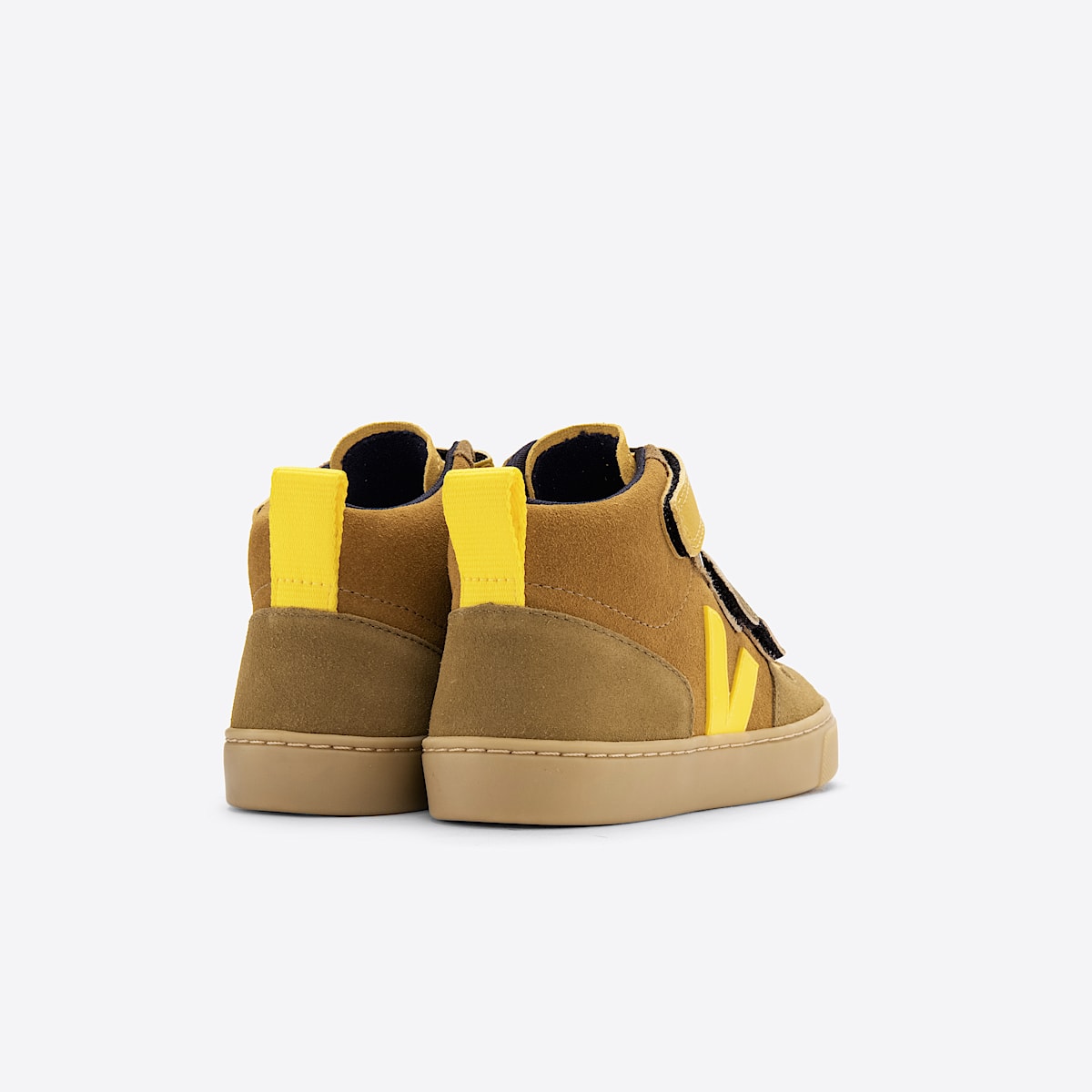 veja small-v-10-malha suède marron DX0303047C310