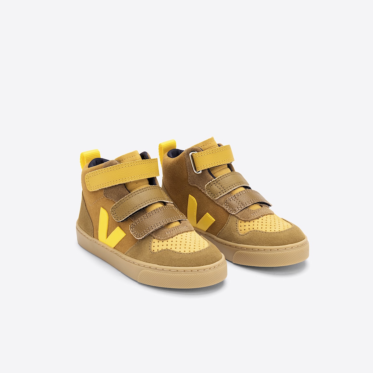 veja small-v-10-malha suede brown DX0303047C330