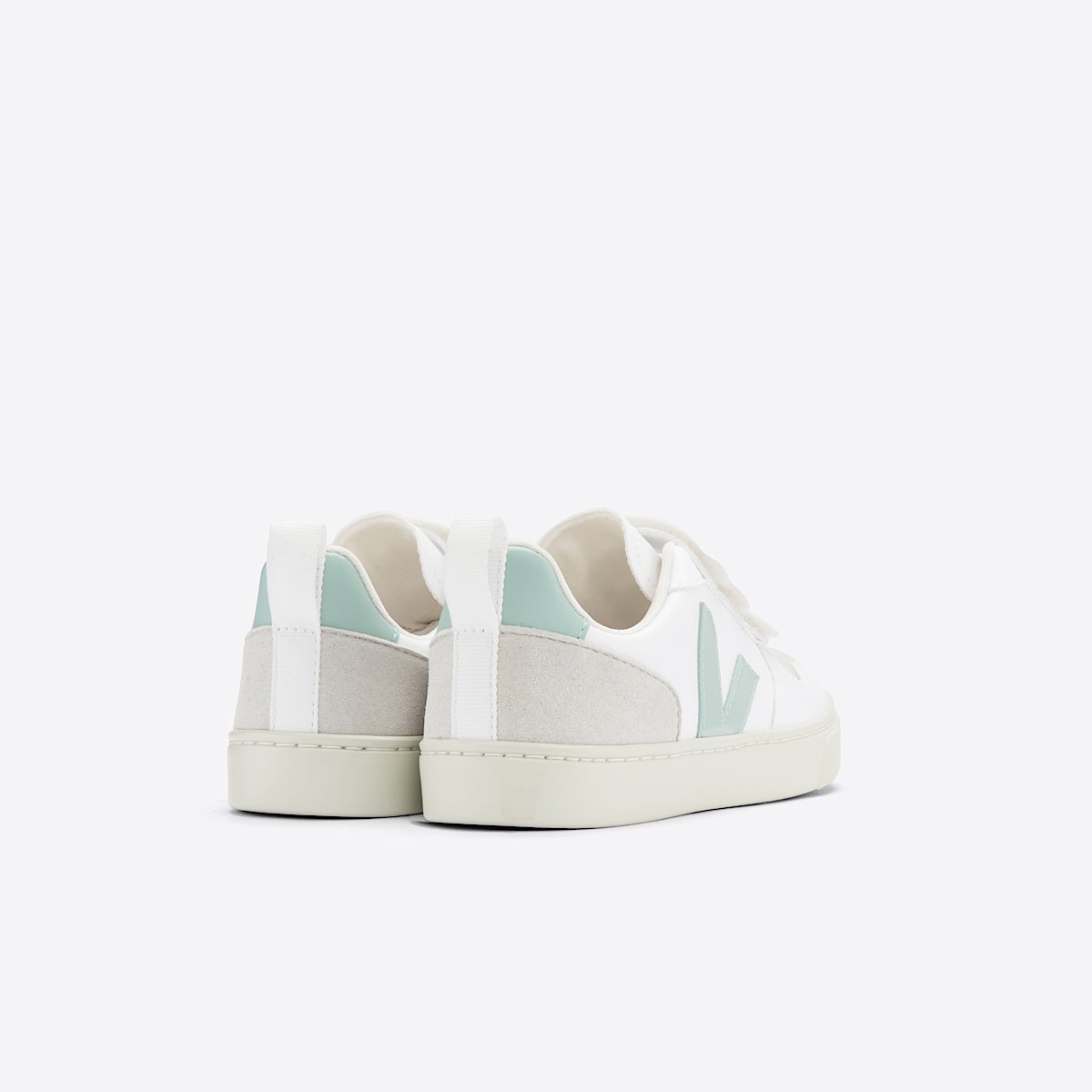 veja sneakers small-v-10 vegan white CV0703034 Back view