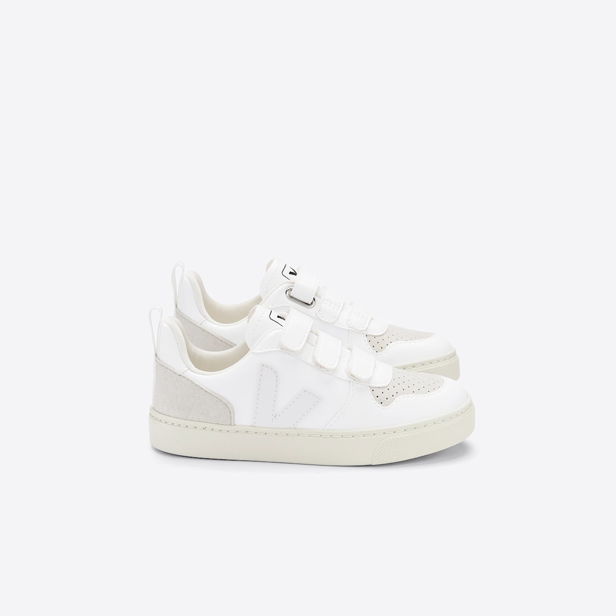 veja sneakers small-v-10 vegan blanc CV0702722 Lateral view