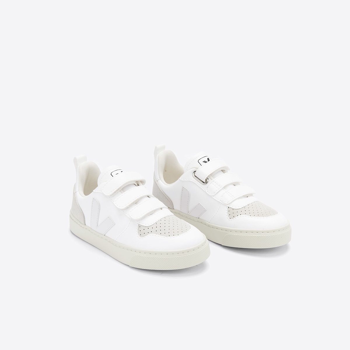 veja sneakers small-v-10 vegan blanc CV0702722 Top view