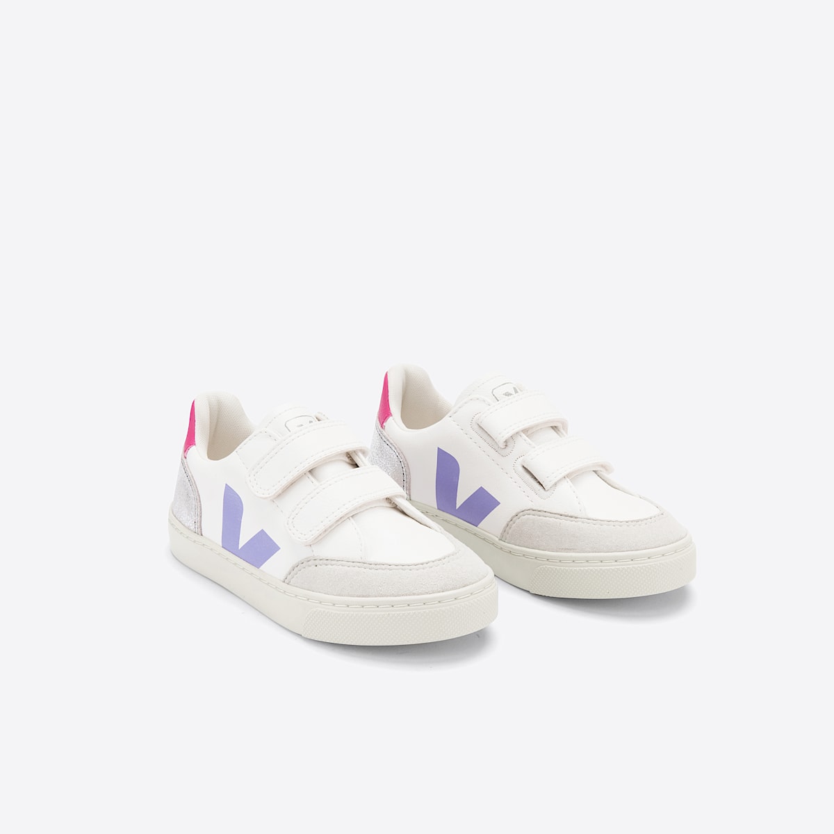 veja sneakers small-v-12 leather white XV0502839 Top view