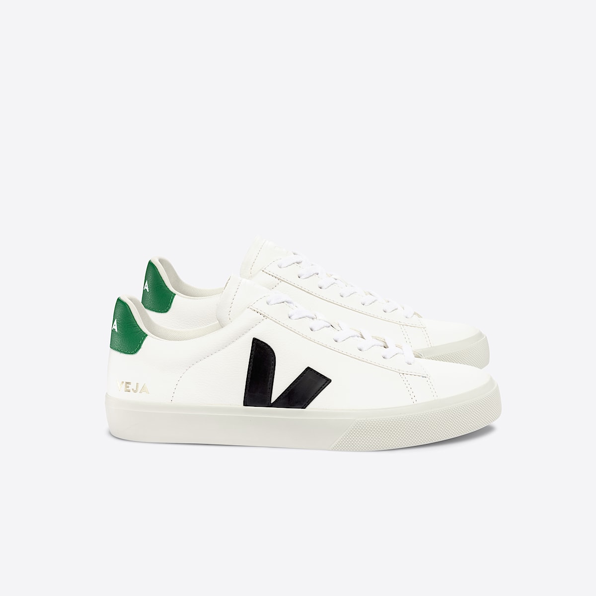 veja sneakers campo cuero blanco CP0503155 Lateral view