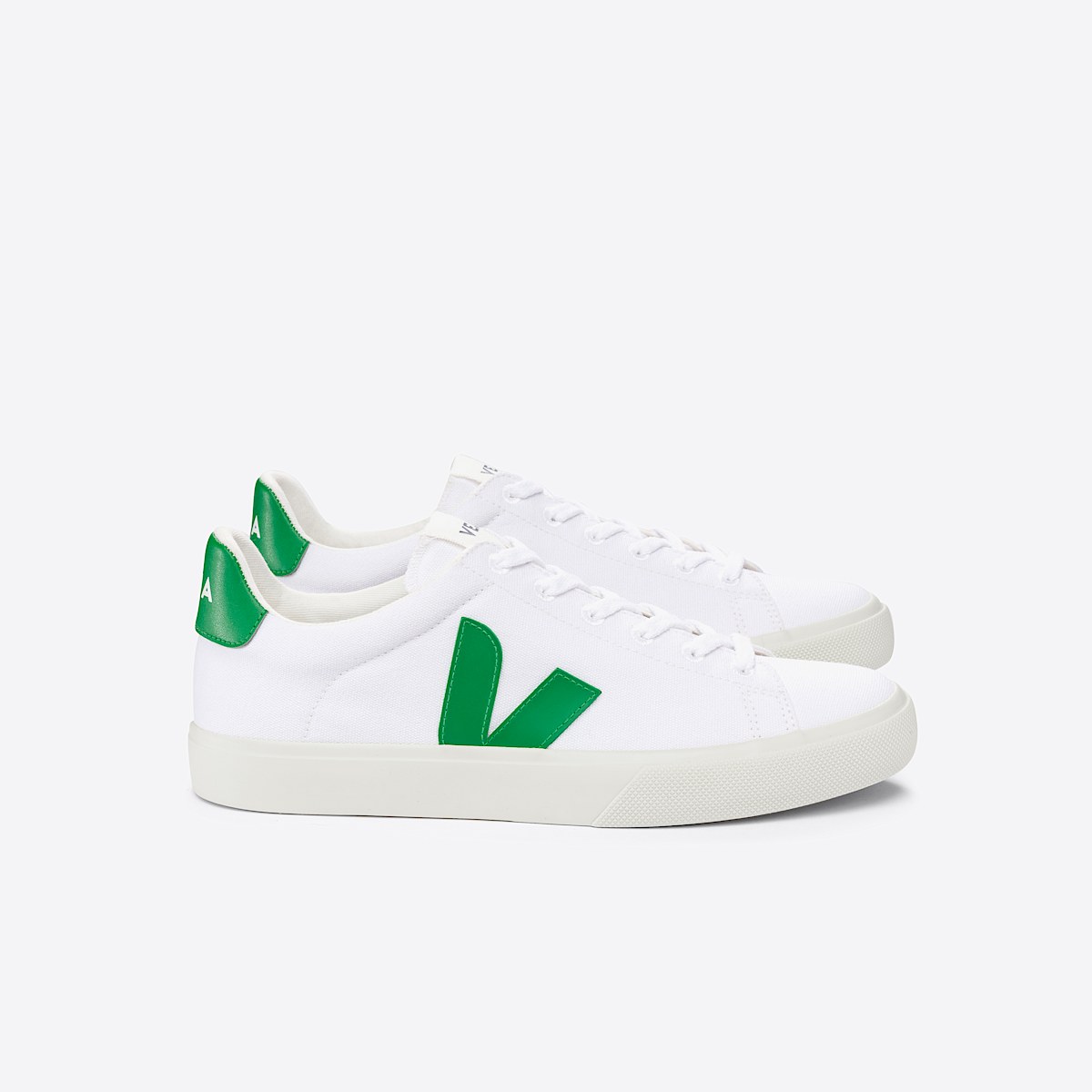 veja sneakers campo-ca cotone-biologico bianco CA0103144 Lateral view