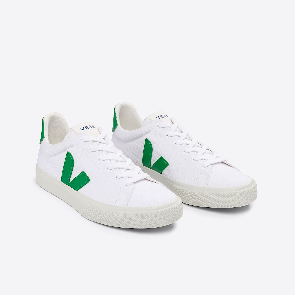 veja sneakers campo-ca cotone-biologico bianco CA0103144 Top view