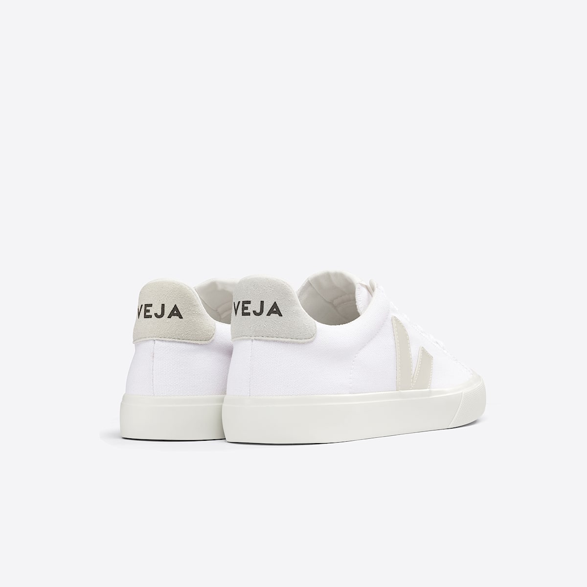 veja sneakers campo-ca cotone-biologico bianco CA0103129 Back view