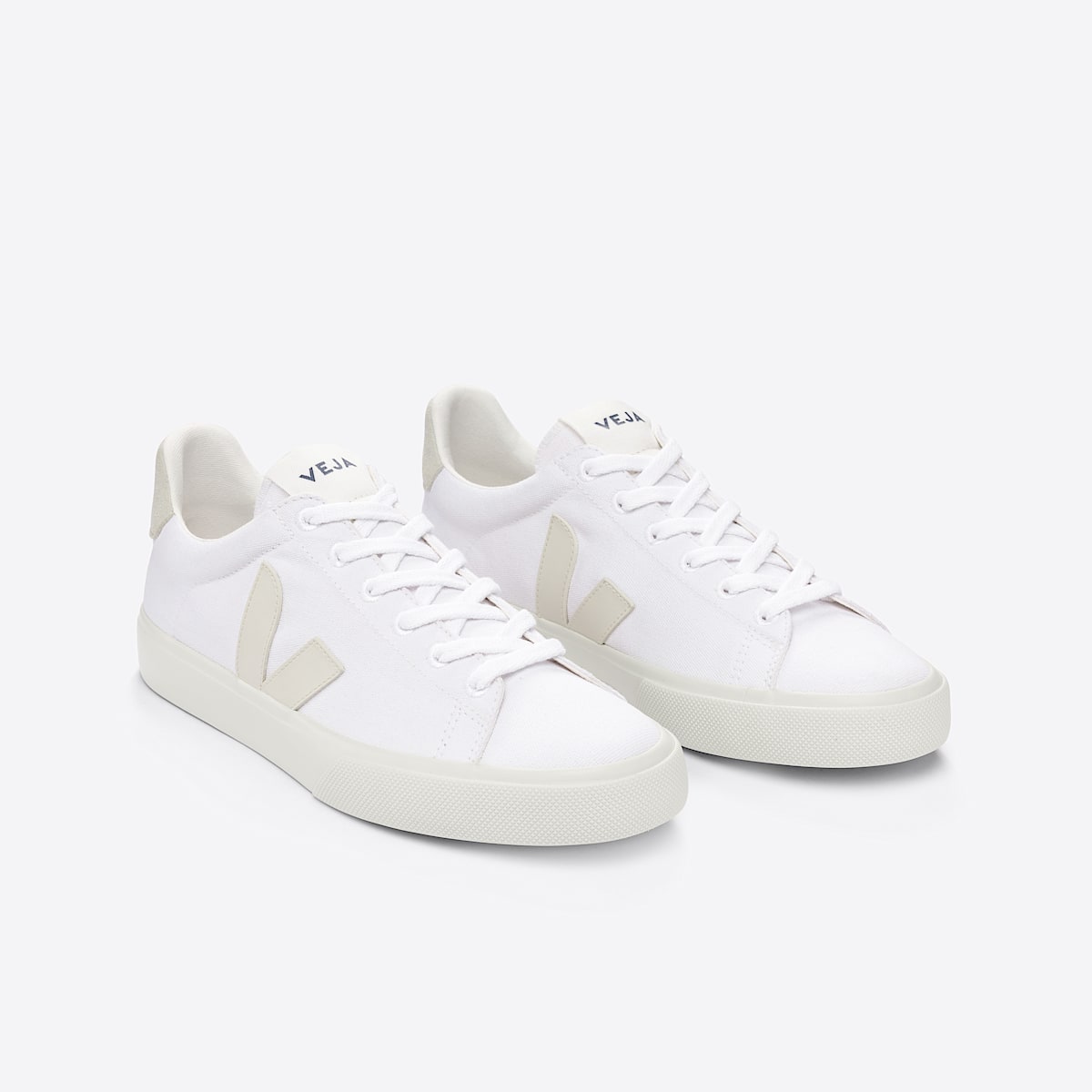 veja sneakers campo-ca cotone-biologico bianco CA0103129 Top view