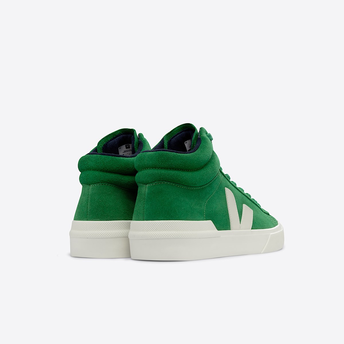 veja baskets minotaur suède vert TR0303127 Back view