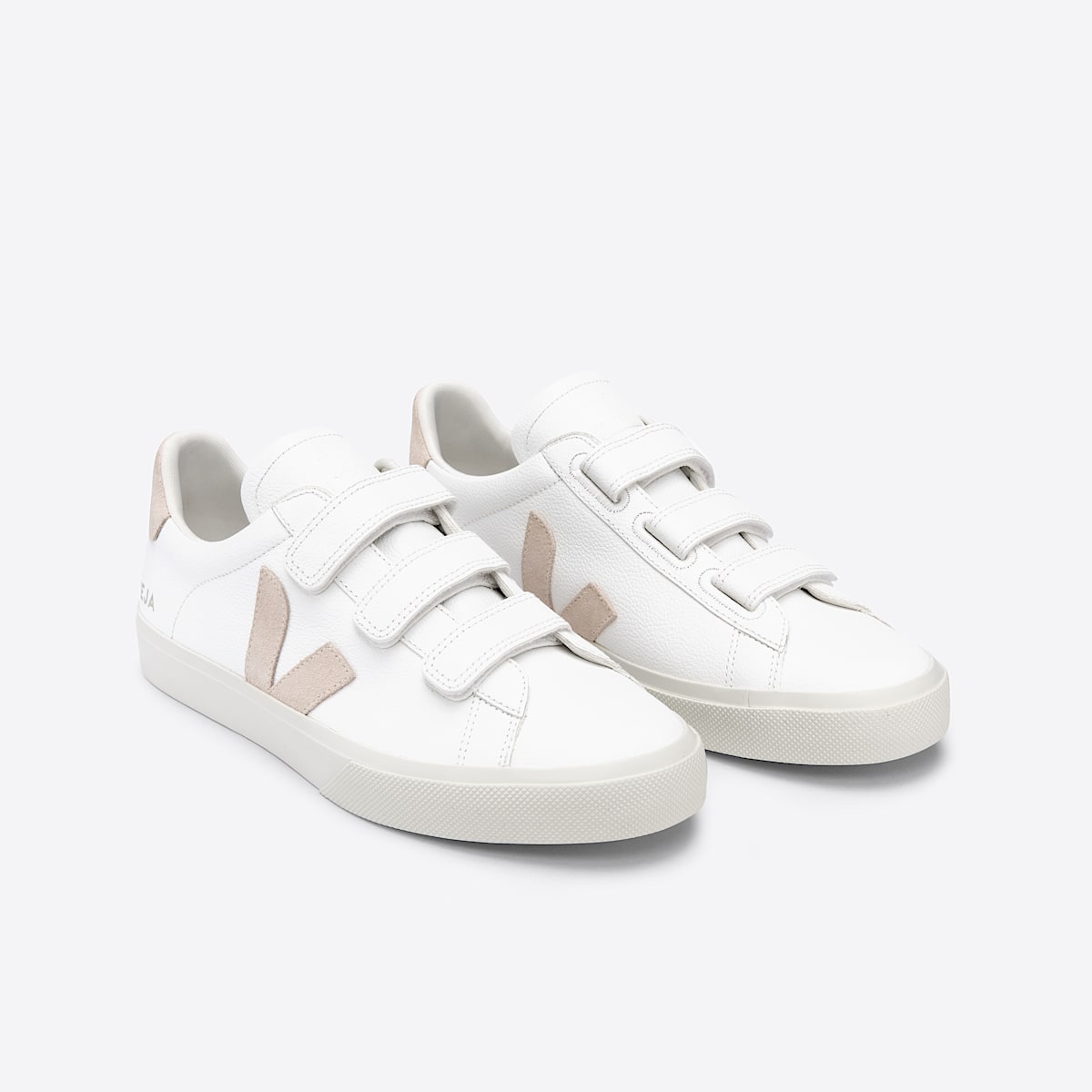 veja sneakers recife-logo couro branco RC0502335 Top view