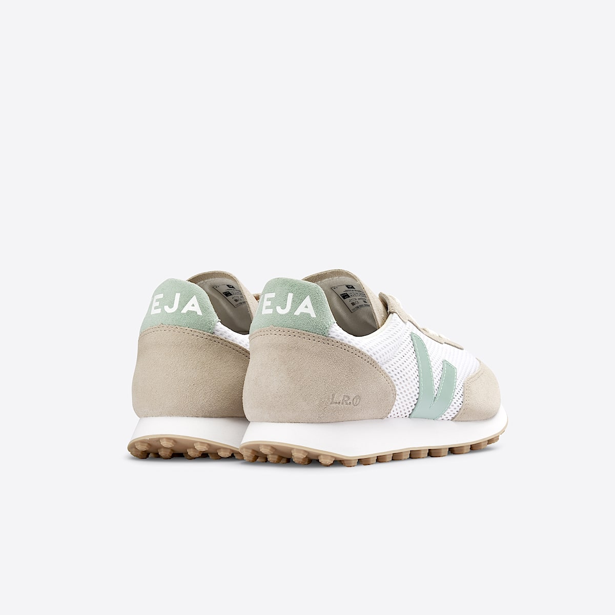 veja sneakers rio-branco-light recycled white RL2203193 Back view