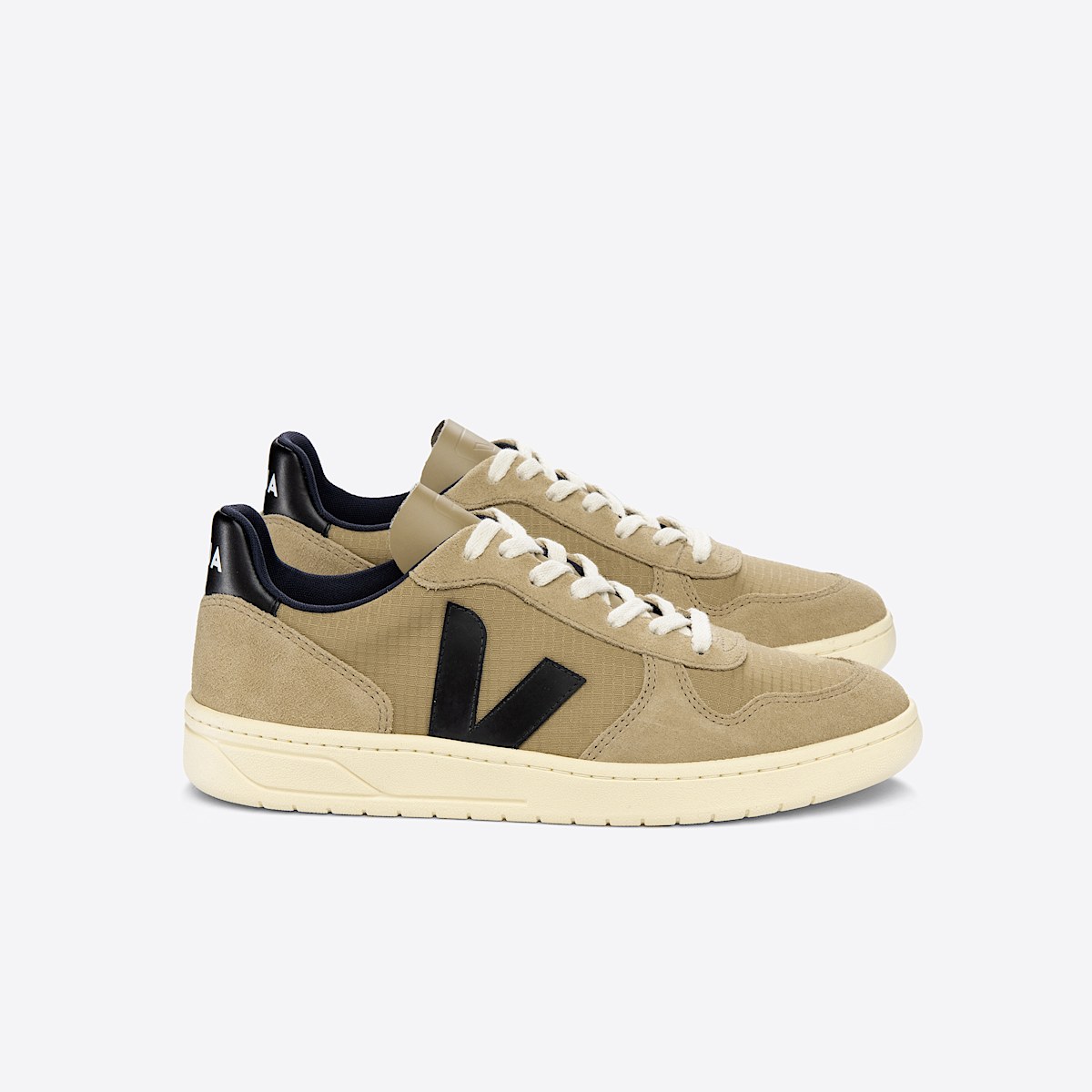 veja sneakers v-10 ripstop beige VX1903098 Lateral view