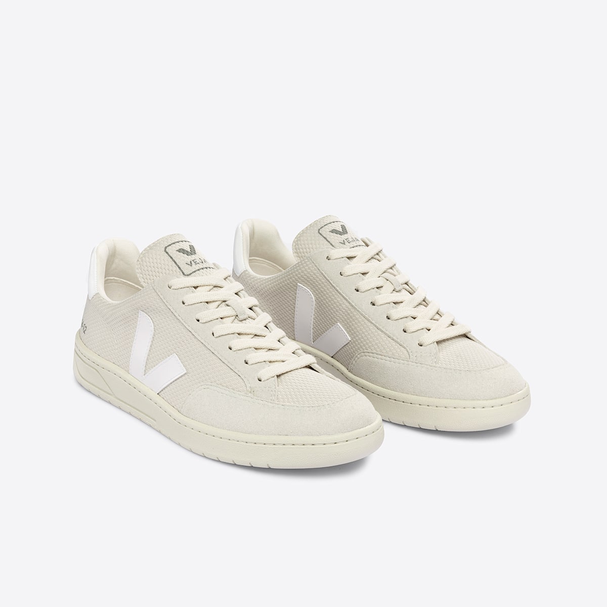 veja sneakers v-12 recycled beige XD1803106 Top view