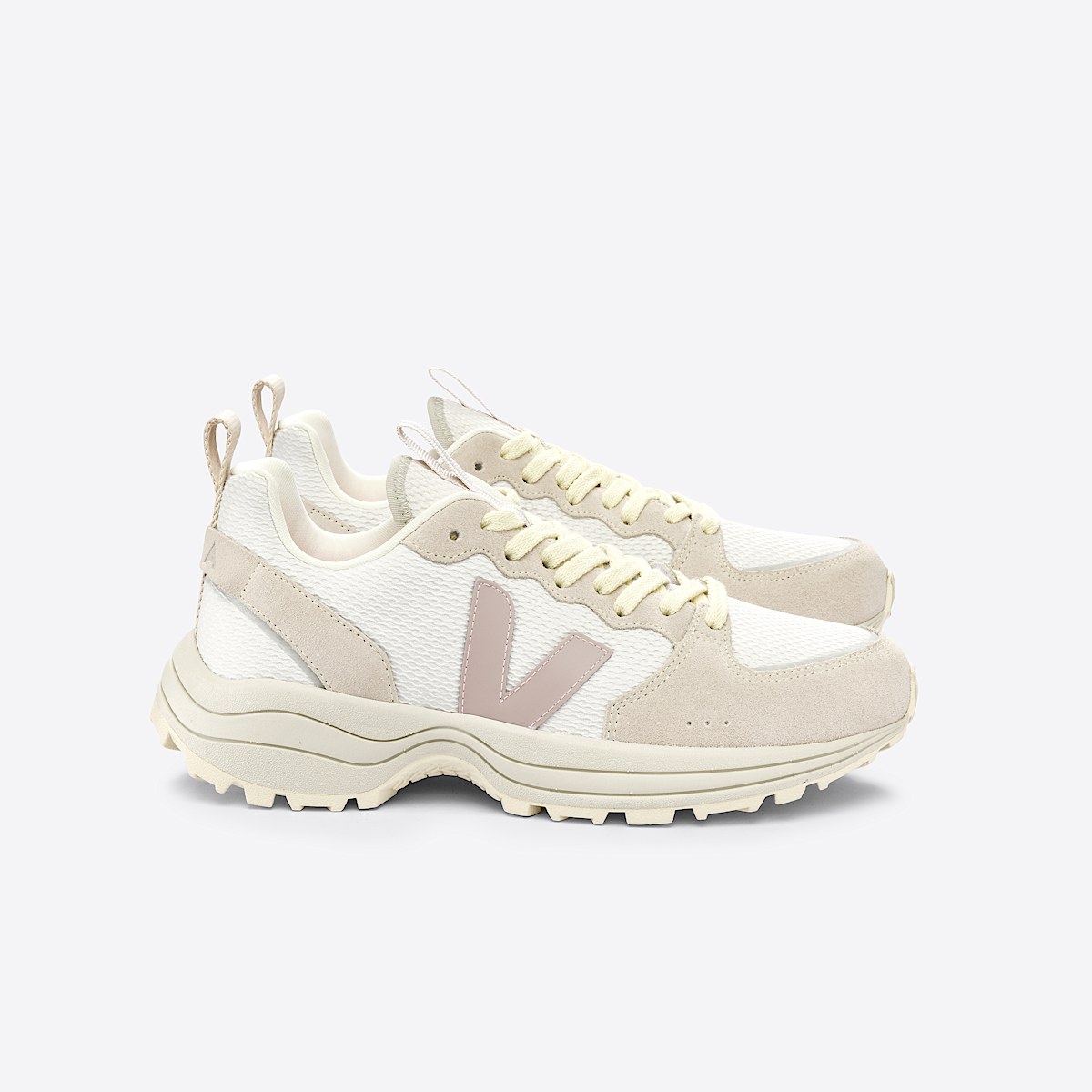 veja baskets venturi recyclé beige VT2103195 Lateral view