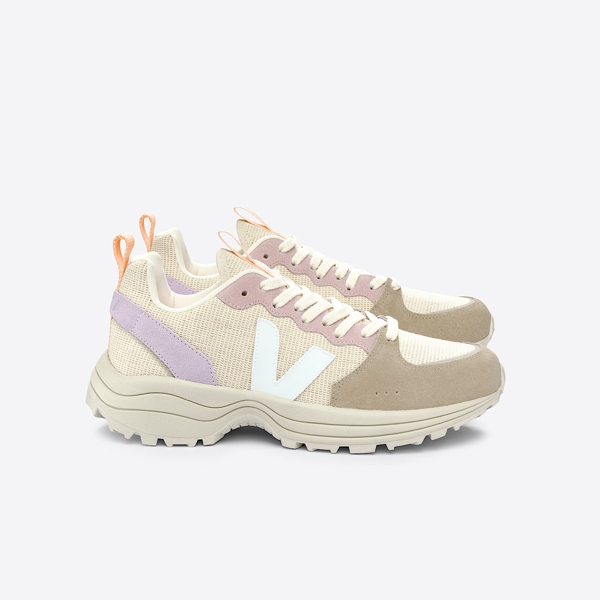 veja sneaker venturi jute beige VT1603182 Lateral view