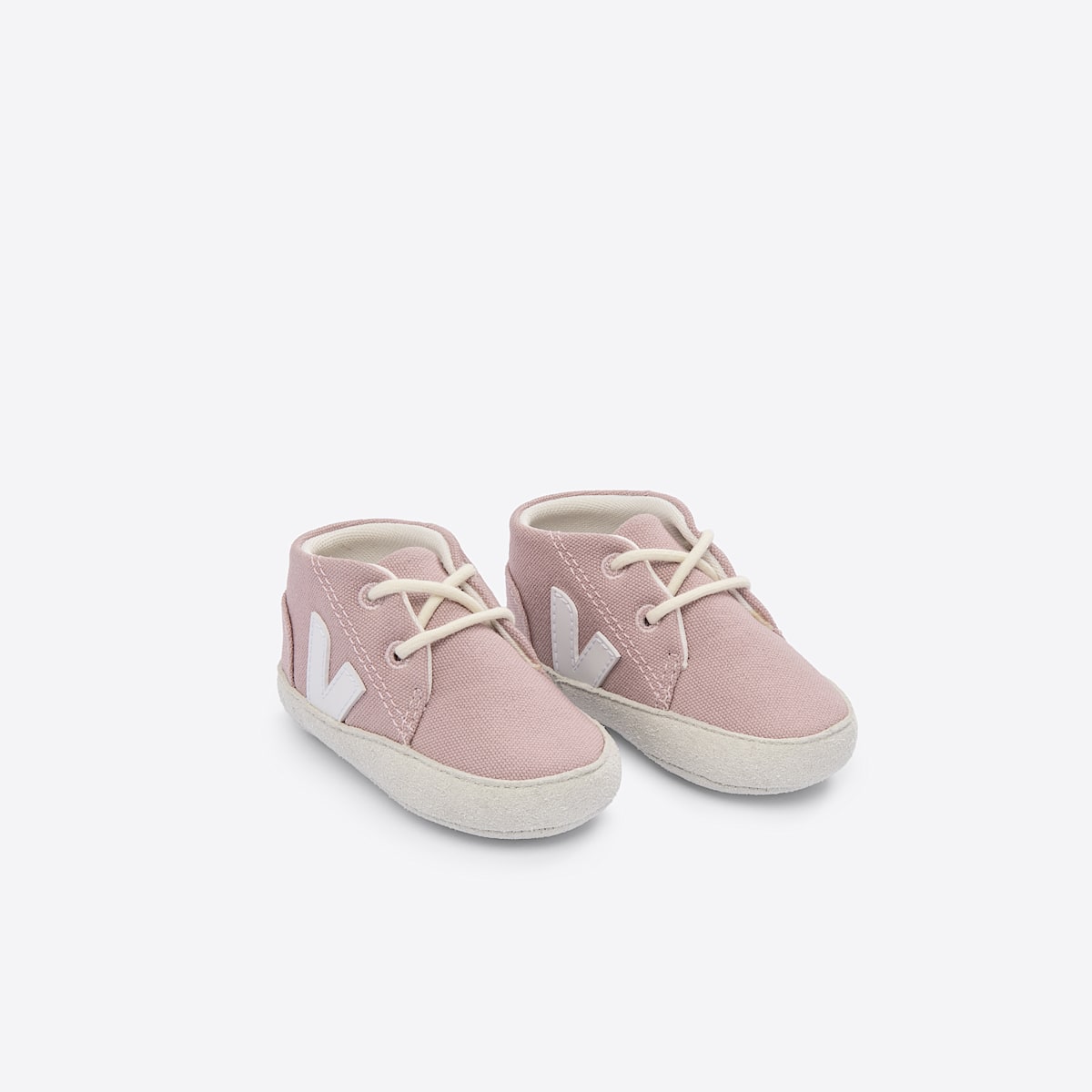 veja sneakers baby organic-cotton pink BB0103277 Top view