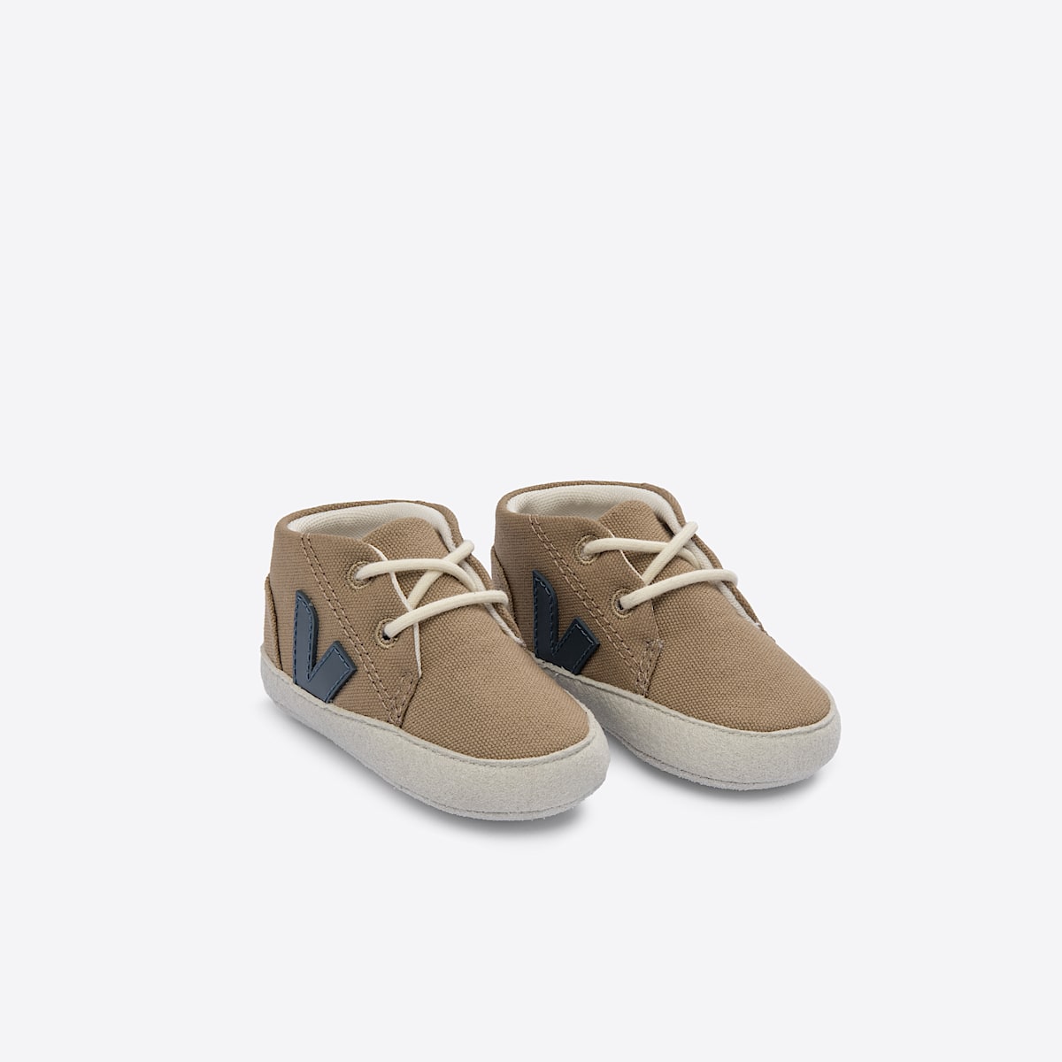 veja sneakers baby organic-cotton blue BB0103258 Top view