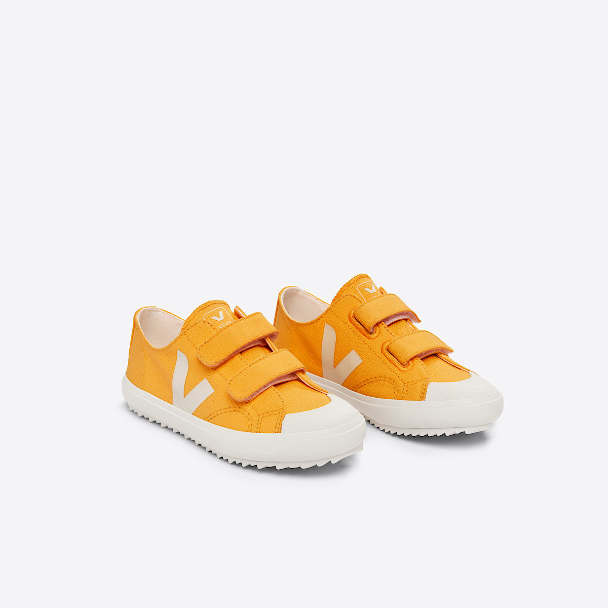 veja baskets small-ollie coton-biologique jaune OV0103167 Top view