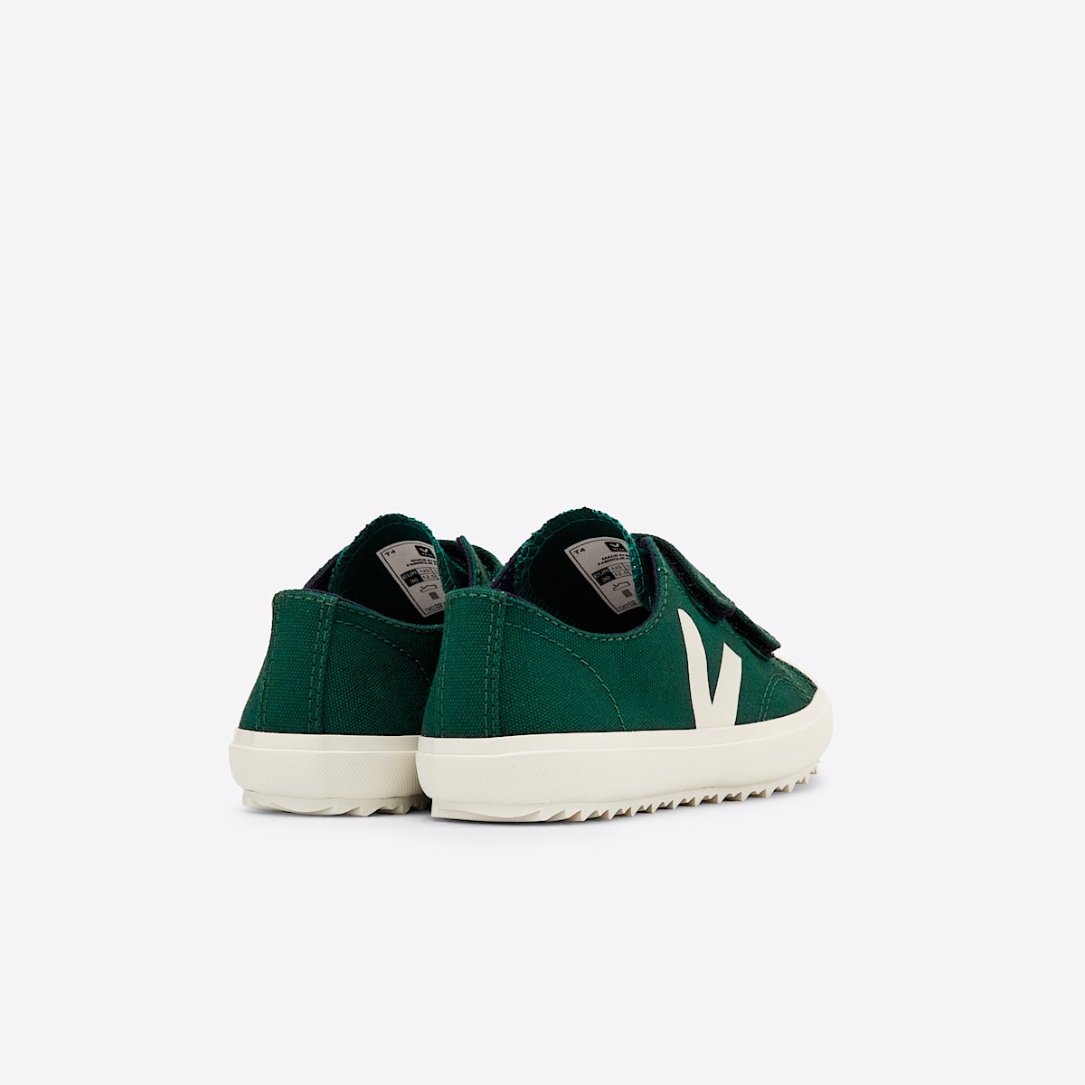 veja sneaker small-ollie bio-baumwolle grün OV0102836 Back view