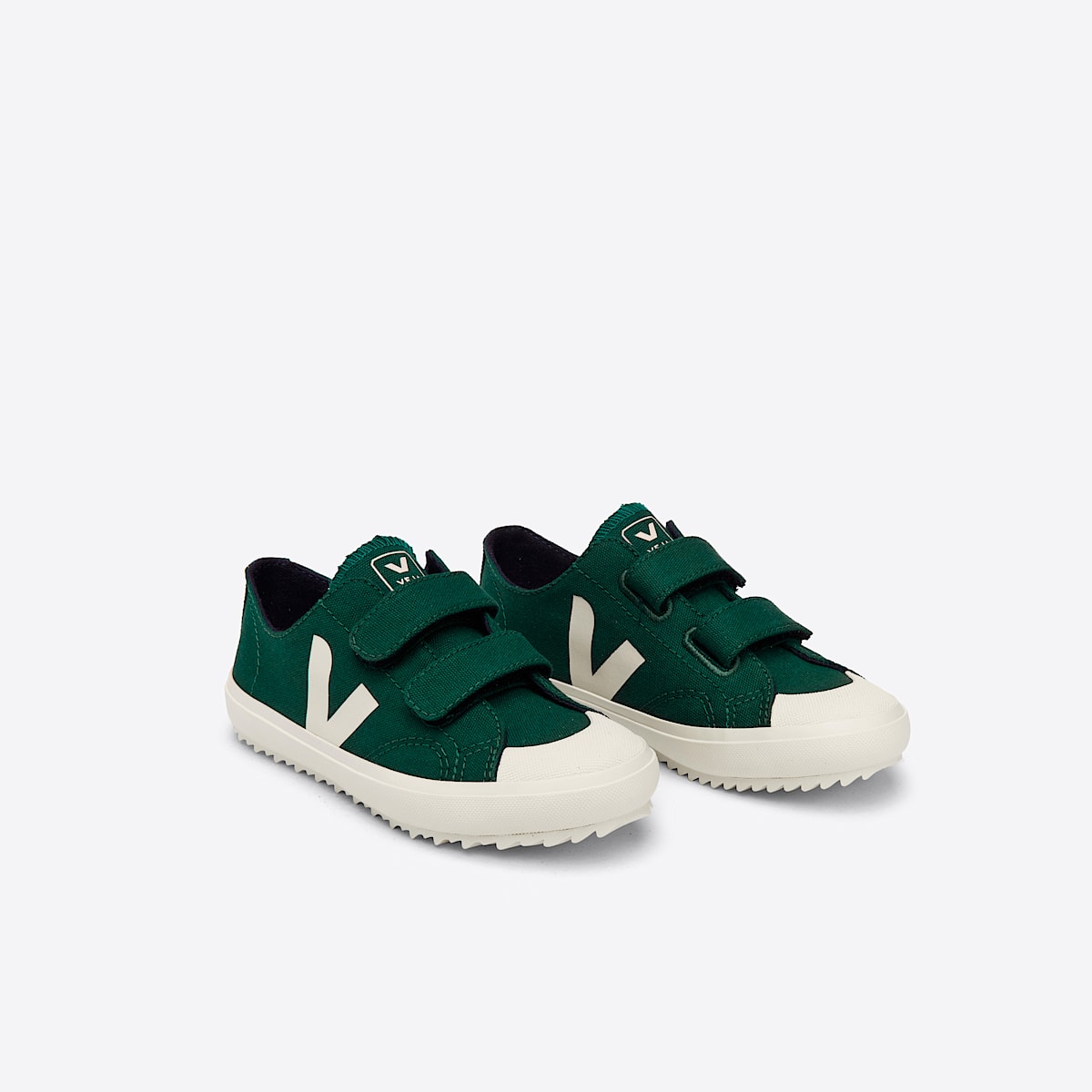 veja baskets small-ollie coton-biologique vert OV0102836 Top view