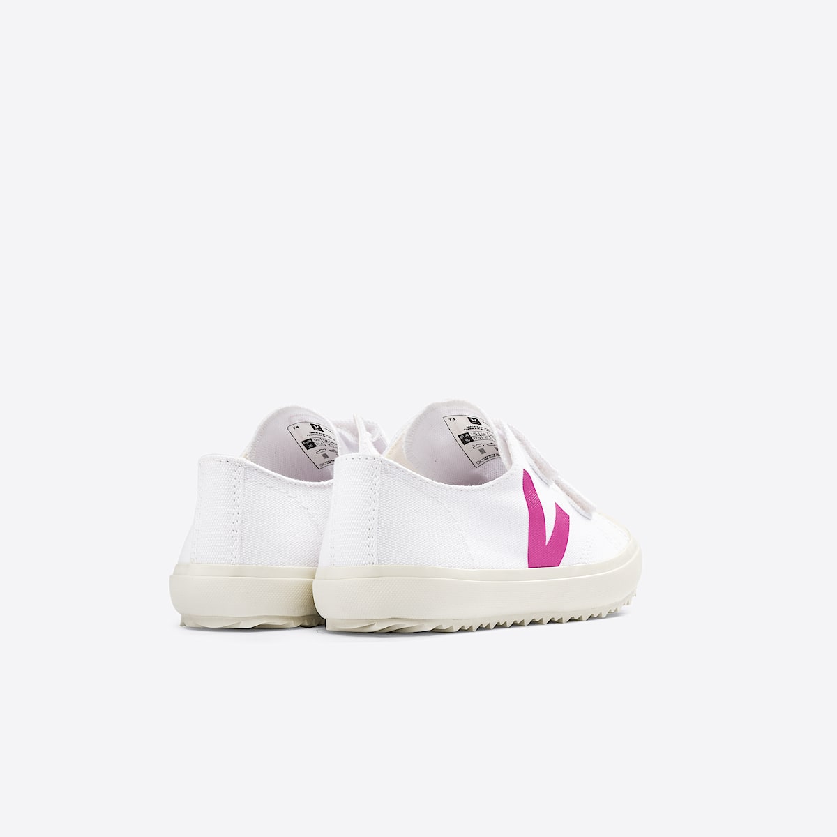 veja baskets small-ollie coton-biologique blanc OV0103257 Back view