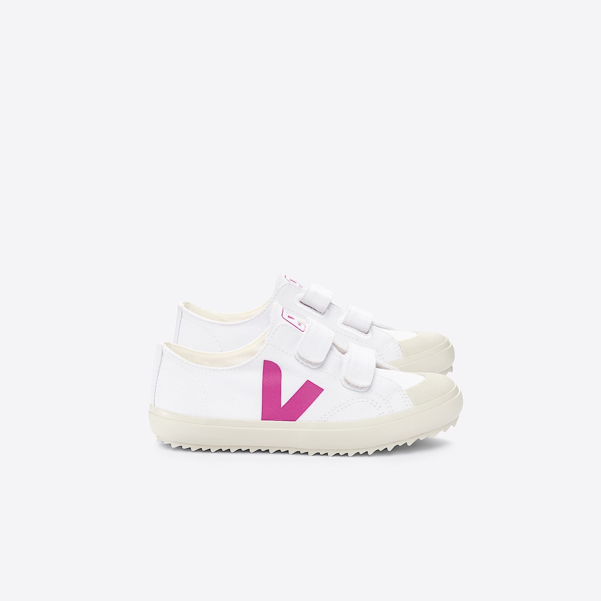 veja baskets small-ollie coton-biologique blanc OV0103257 Lateral view