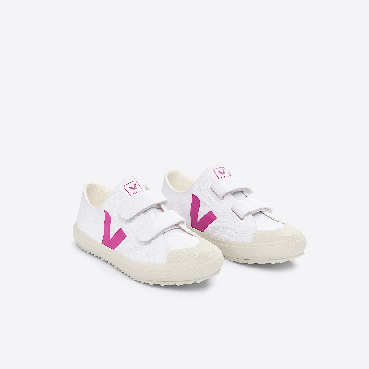 veja baskets small-ollie coton-biologique blanc OV0103257 Top view