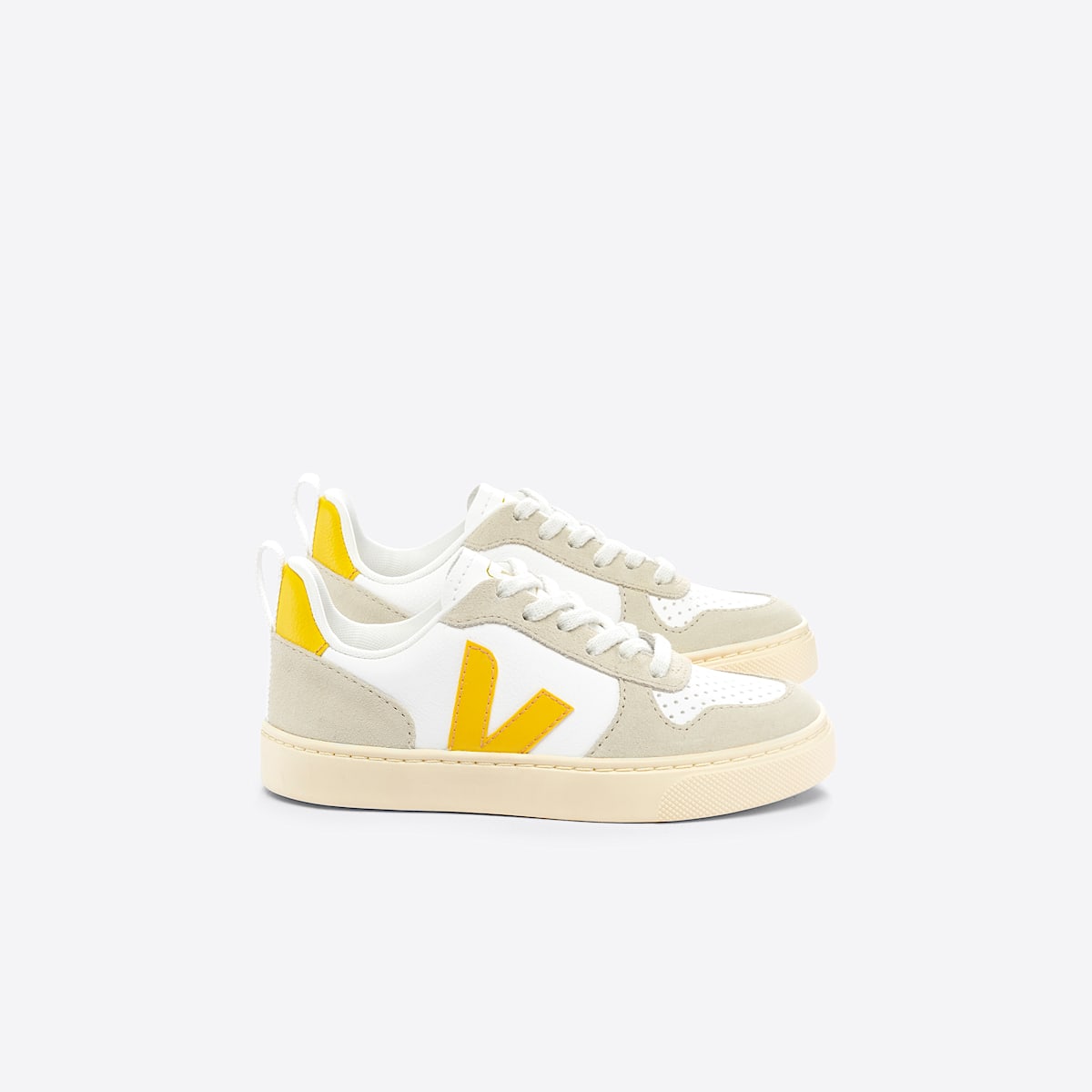 veja sneaker small-v-10-laces leder weiss CX0503246 Lateral view