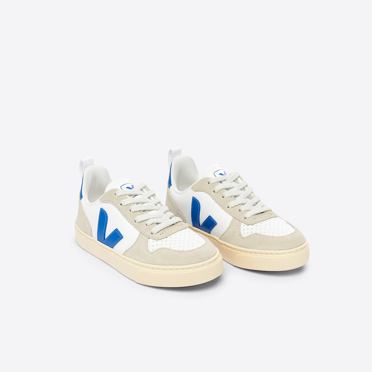 veja sneakers small-v-10-laces leather white CX0503260 Top view