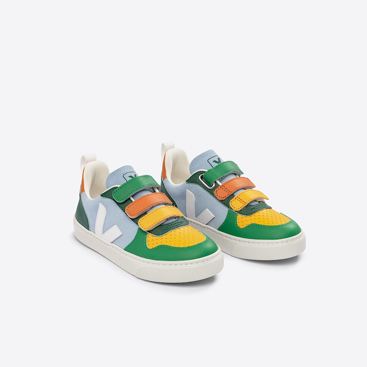 veja sneakers small-v-10 suede multicolor CV0303266 Top view