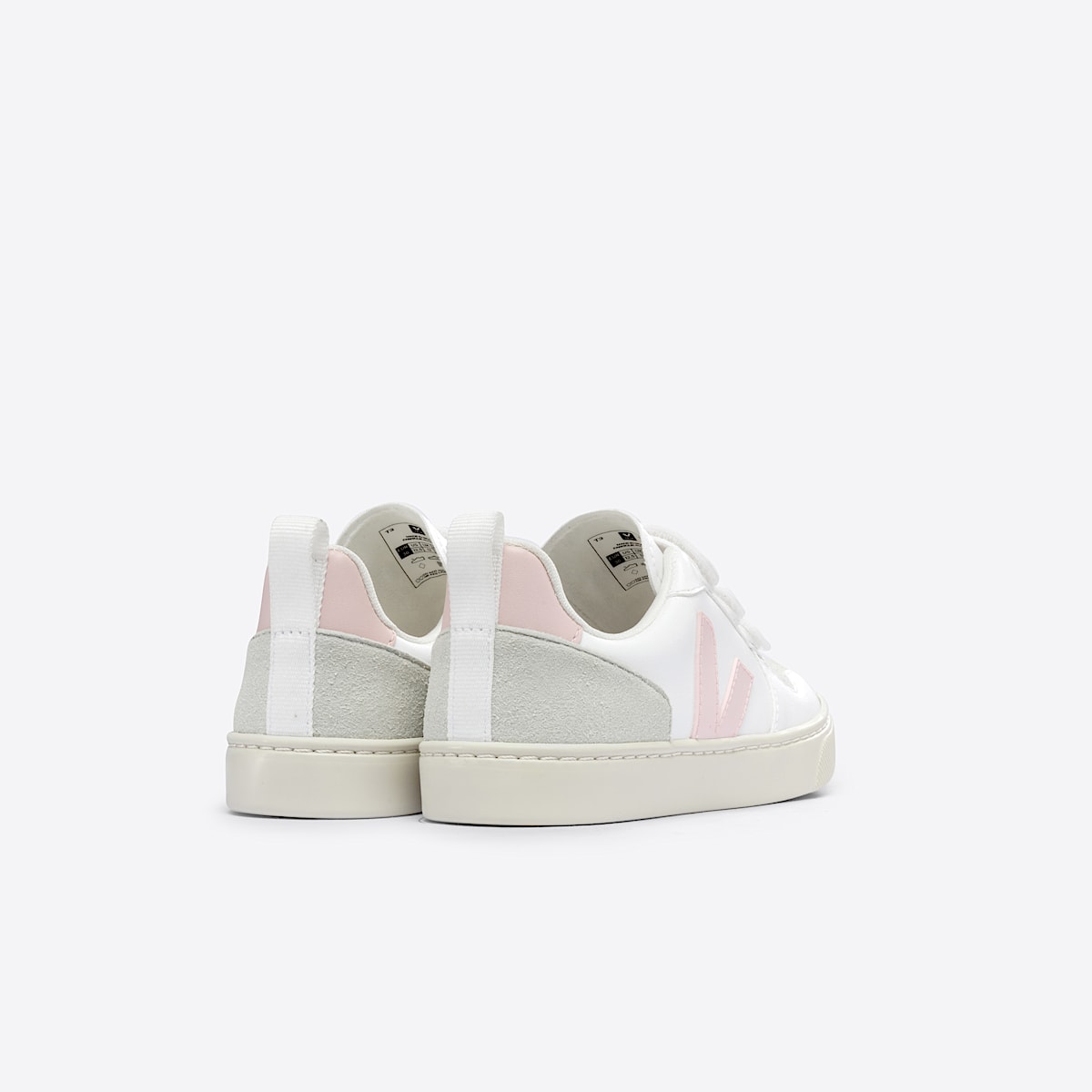 veja sneaker small-v-10 vegan weiss CV0703245 Back view