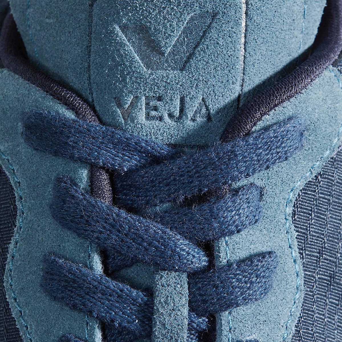 veja laces algodão-orgánico azul LA01NAU01