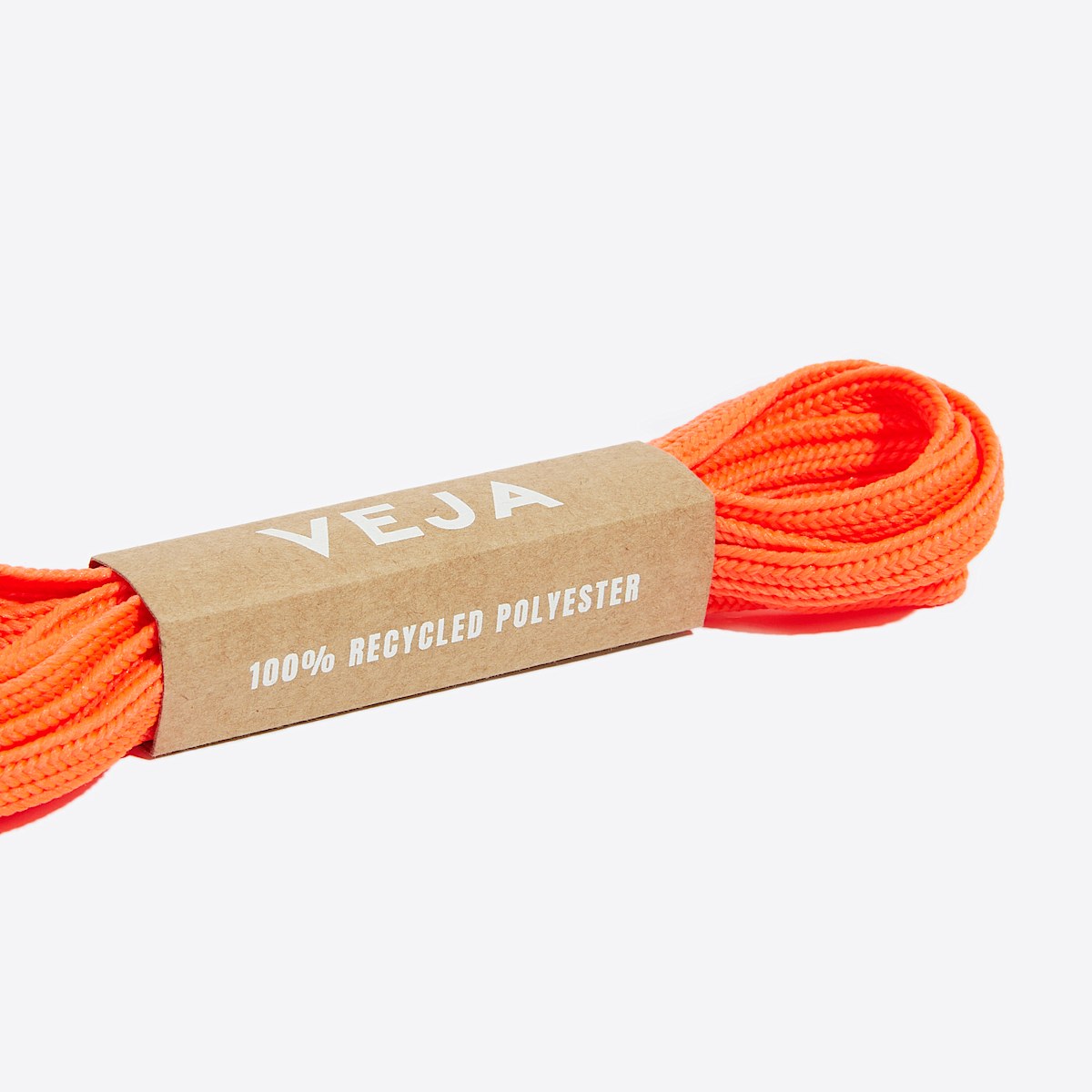 veja laces recycled orange LA29ORAFL