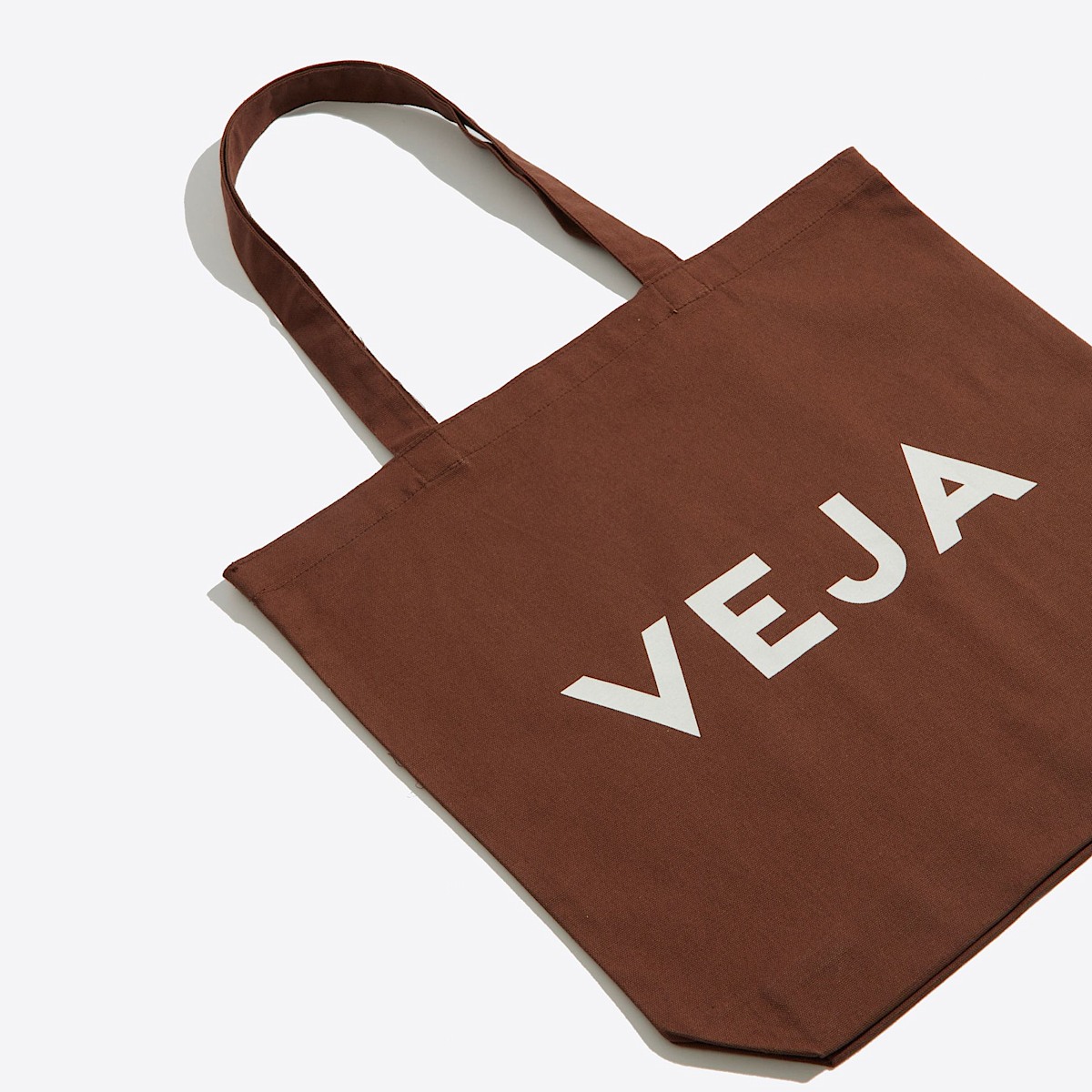 veja tote-bag algodão-orgánico castanho AA0100020