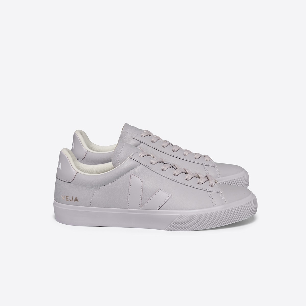 veja sneakers campo cuir violet CP0503323 Lateral view