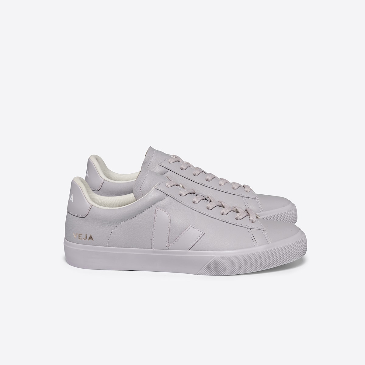 veja sneakers campo pelle viola CP0503323 Lateral view