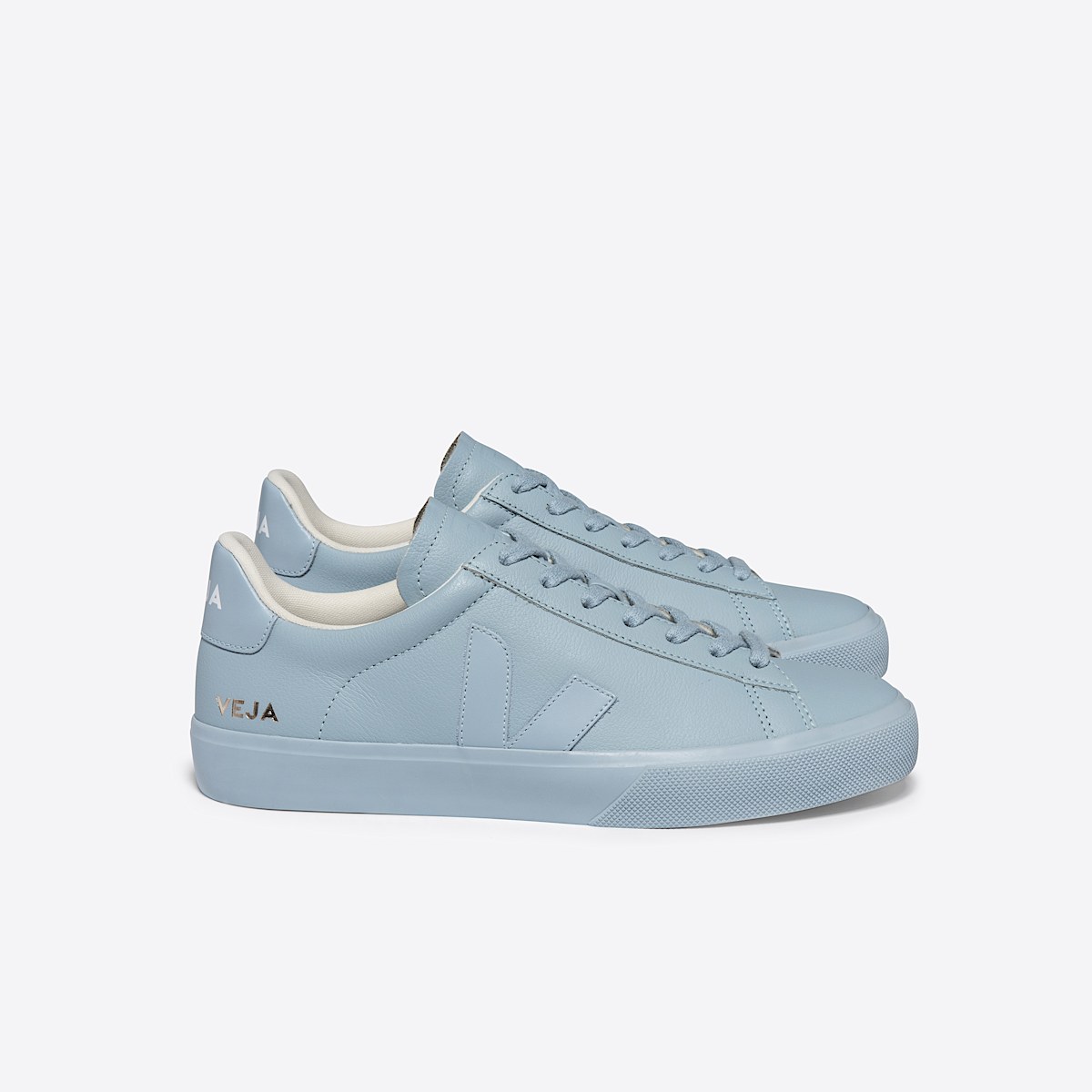 veja sneakers campo leather blue CP0503324 Lateral view