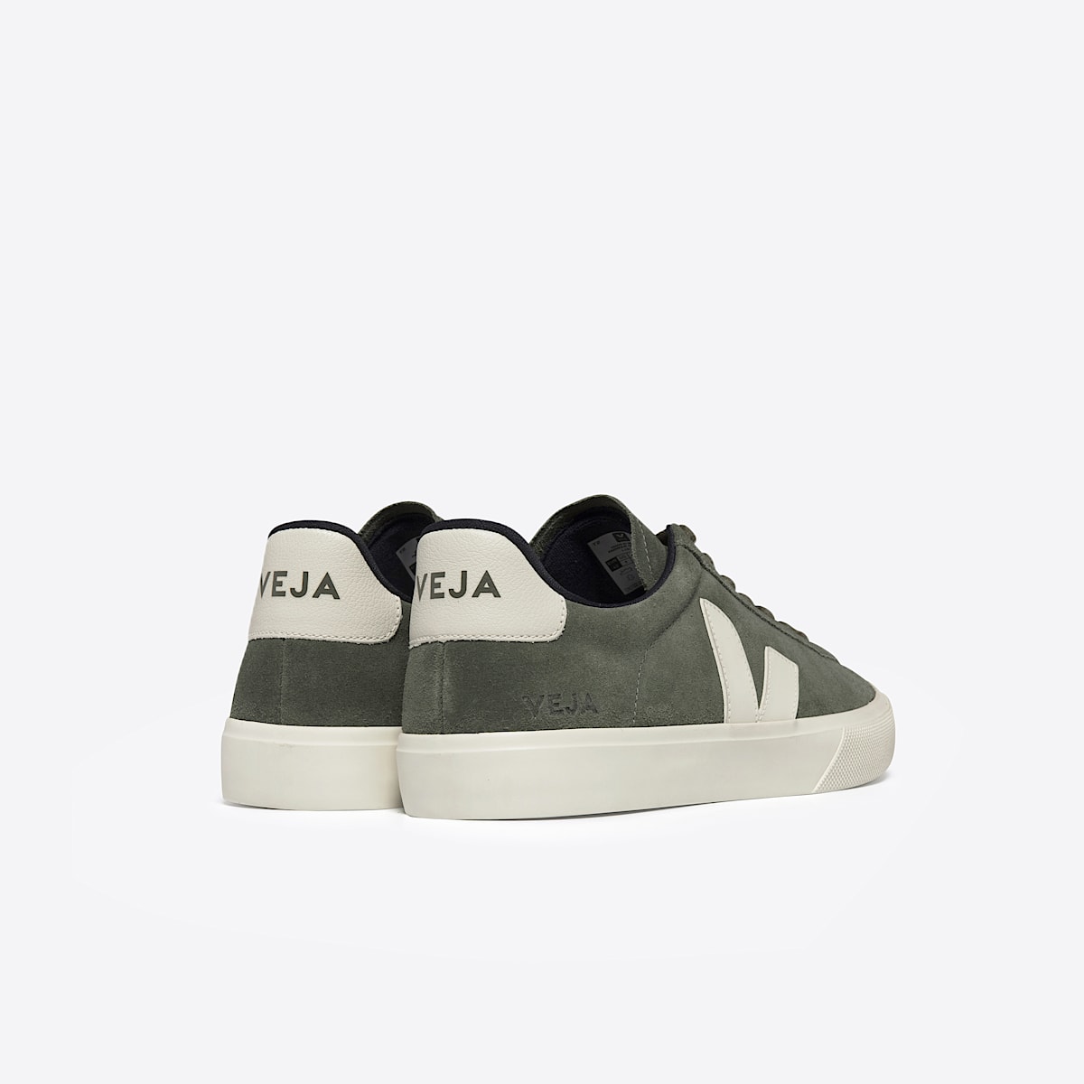 veja sneaker campo wildleder grün CP0303321 Back view