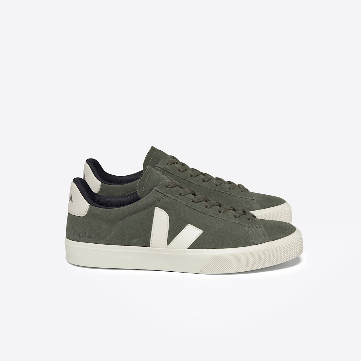 veja sneaker campo wildleder grün CP0303321 Lateral view