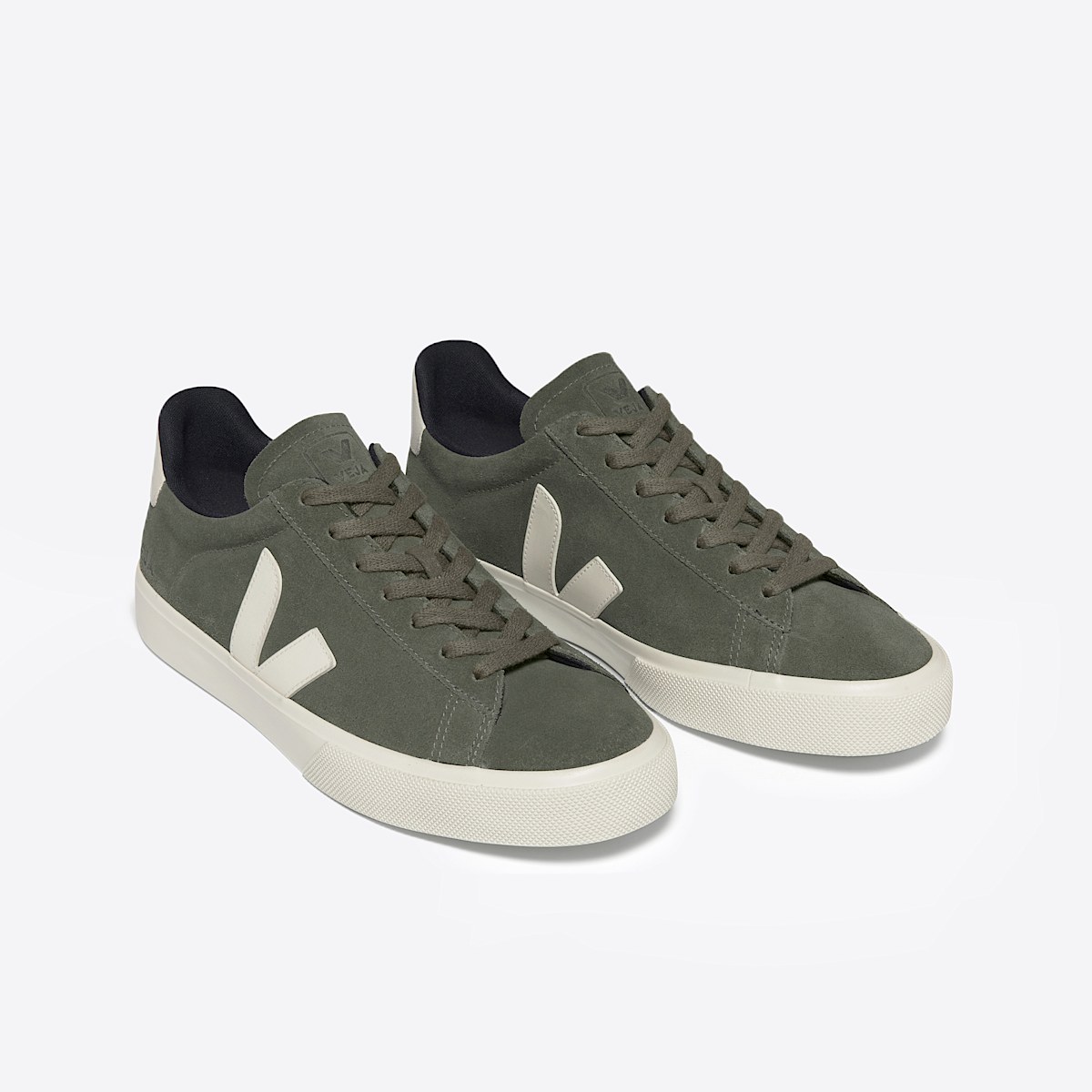 veja sneaker campo wildleder grün CP0303321 Top view