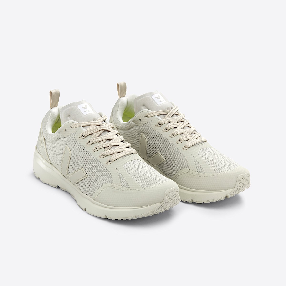 veja sneakers condor-2 återvunnet beige CL1803393 Top view