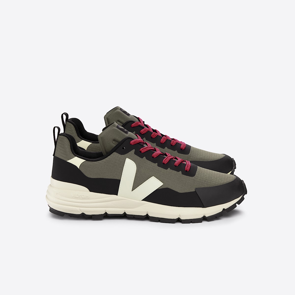 veja sneakers dekkan-rp ripstop green DR1903361 Lateral view